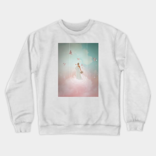 Because Dreams Tend to Lead You Astray and I Have Given Up Trying to Remember the Countless Ones Lost to Me. Crewneck Sweatshirt by Nalyd Rof